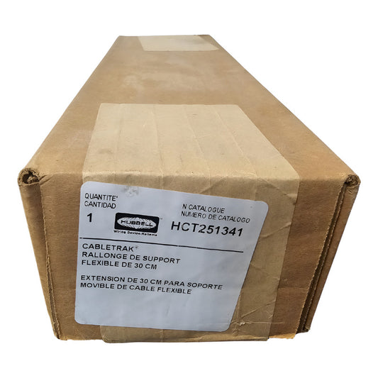 Riel Para Cables Hubbell Hct251341 Negro