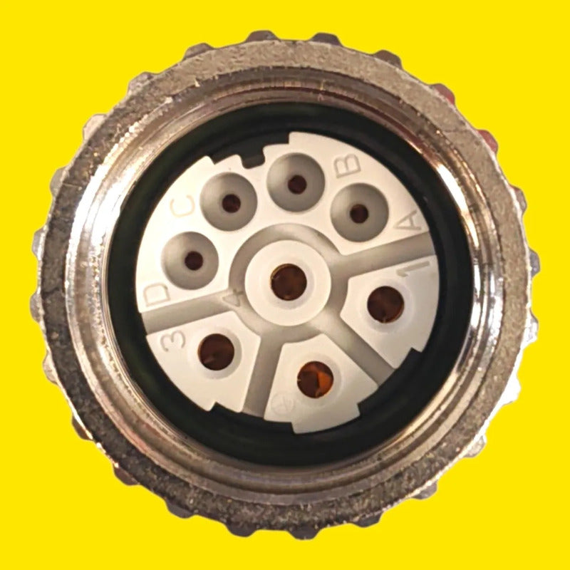 Phoenix Contact M23-7ep198a80dns 1628867 Conector M23 Plateado