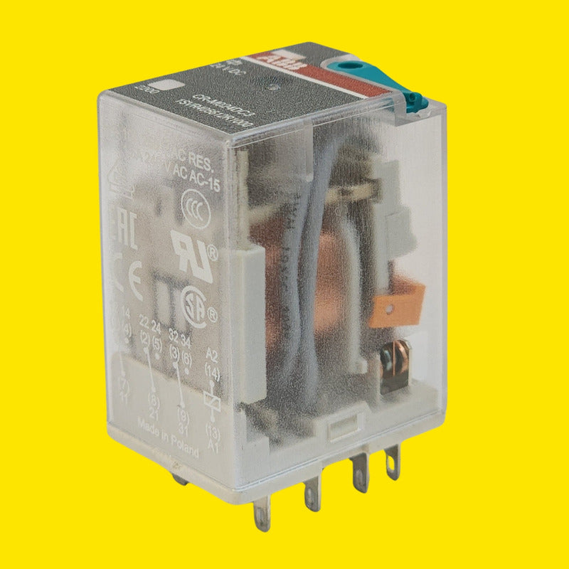 Abb Cr-m024dc3 Relé Miniatura 24vdc 10a 3pdt