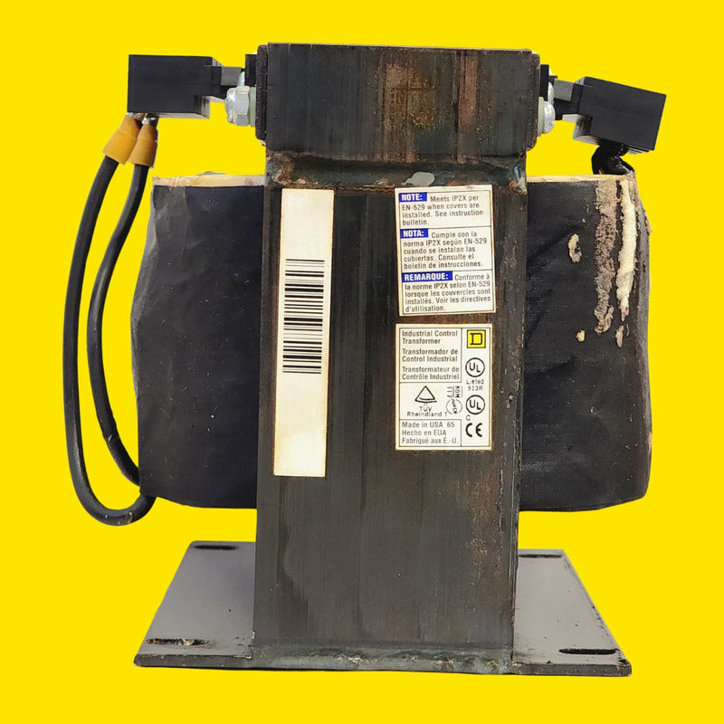 Transformador Square D 9070t1500d1 1.5 Kva Industrial Negro