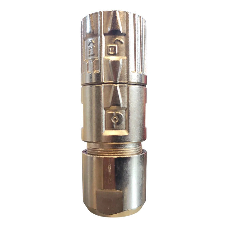 Phoenix Contact M23-7es198a8l24s 1628793 Conector M23 Plateado