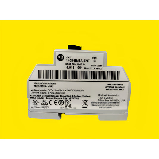 Allen Bradley 1408-em3a-ent Powermonitor 1000