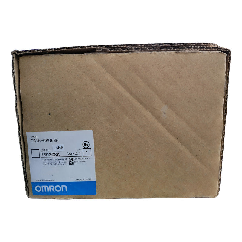 Omron Cs1h-cpu63h Controlador Logico Prog.