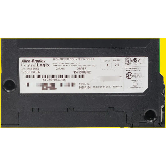Allen Bradley 1756-hsc Módulo Contador Alta Velocidad Plc