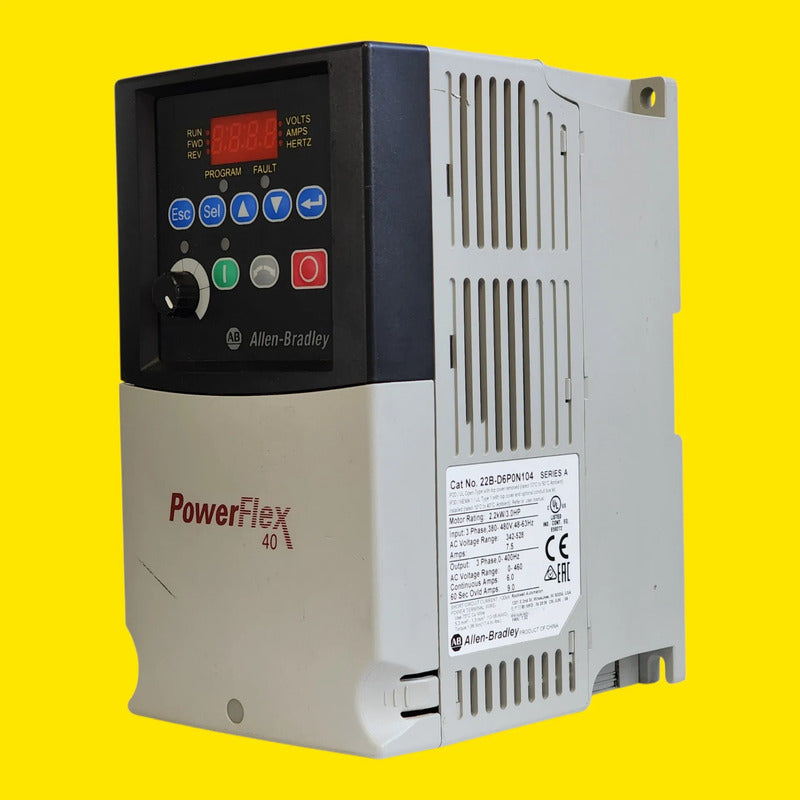 Allen-bradley 22b-d6p0n104 Powerflex 40 2.2kw 3.0hp