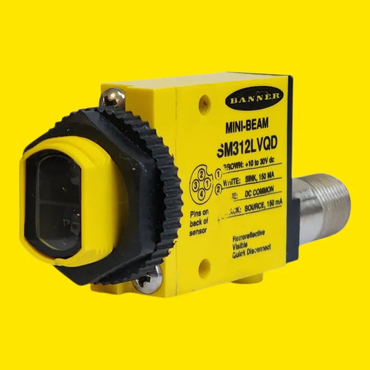 Banner Sm312lvqd 26838 Sensor Fotoelectrico 10-30vdc M12