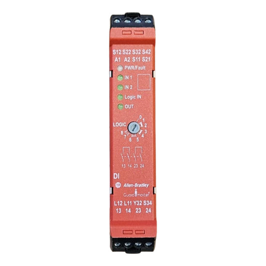Allen Bradley 440r-d22r2 Relé De Seguridad Doble Entrada