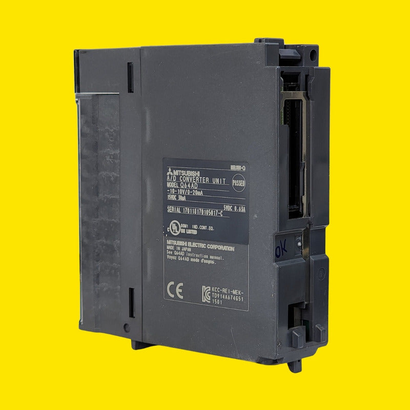 Mitsubishi Q64ad Módulo Analógico Entrada 4-20ma 12 Bits