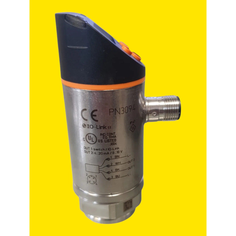 Ifm Pn3094 Sensor De Presión -1 A 10 Bar Io-link