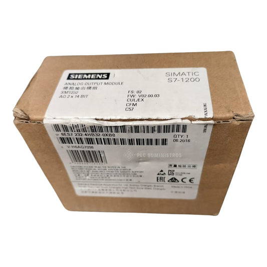 Siemens Sm1232 Salida Analogic