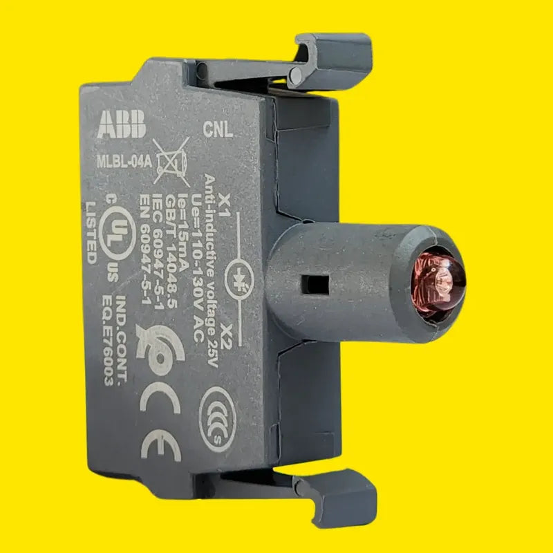Bloque Led Abb Mlbl-04ar Rojo 110-130 V Ca 22 Mm