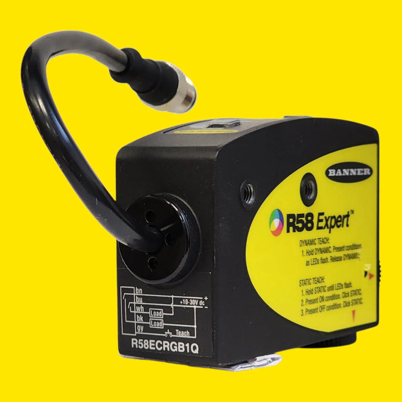Banner R58ecrgb1q 75040 Sensor Marca De Registro Rgb