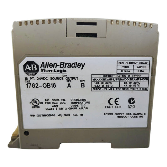 Allen Bradley 1762-ob16 Tarjeta Salidas Digitales