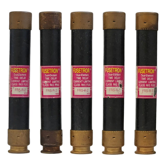 Bussman Fussetron Frs-r-2 Fusible De Retardo (lote 5 Pzs)