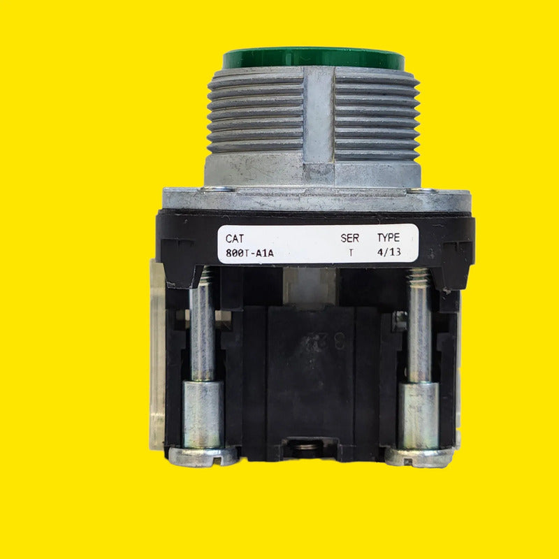 Allen-bradley 800t-a1a Bloque De Contactos Auxiliar Verde