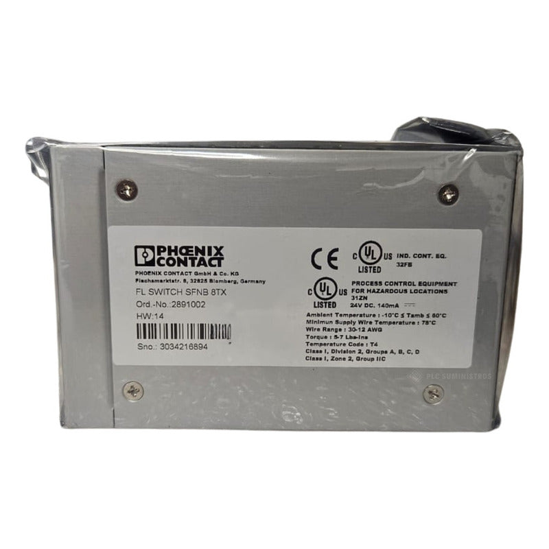 Phoenix Contact Fl Switch Sfnb 8tx 2891002