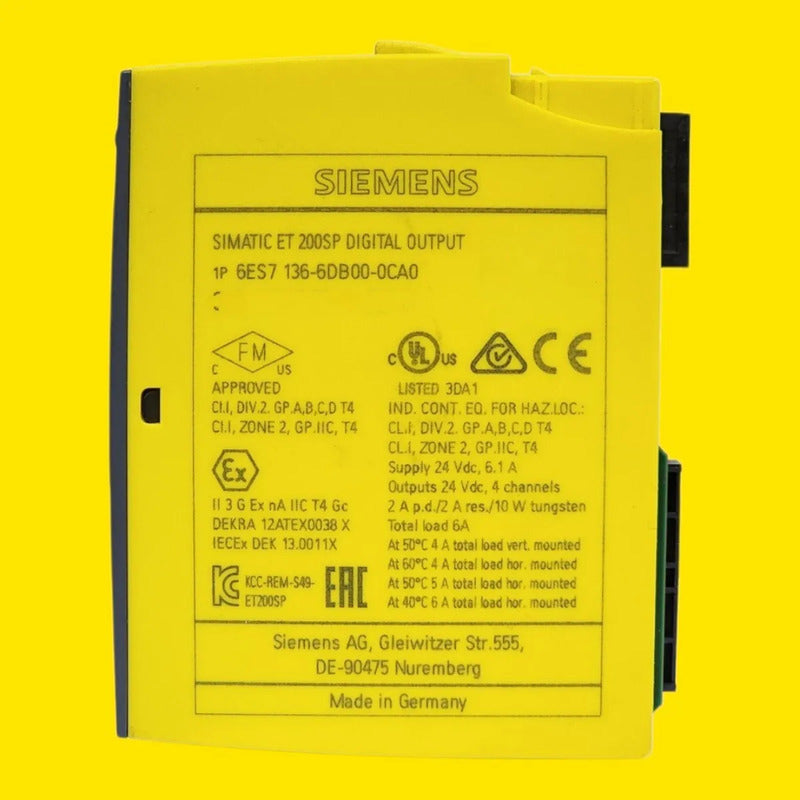 Siemens 6es7136-6db00-0ca0 Modulo Salida Et200sp