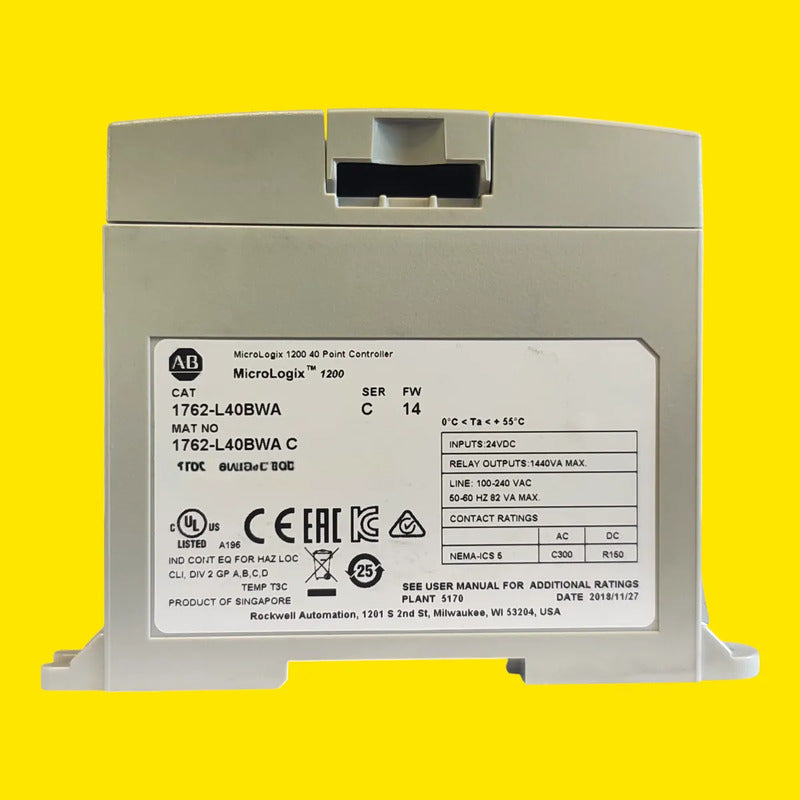 Allen-bradley 1762-l40bwa Micrologix 1200 | 40 E/s Ac