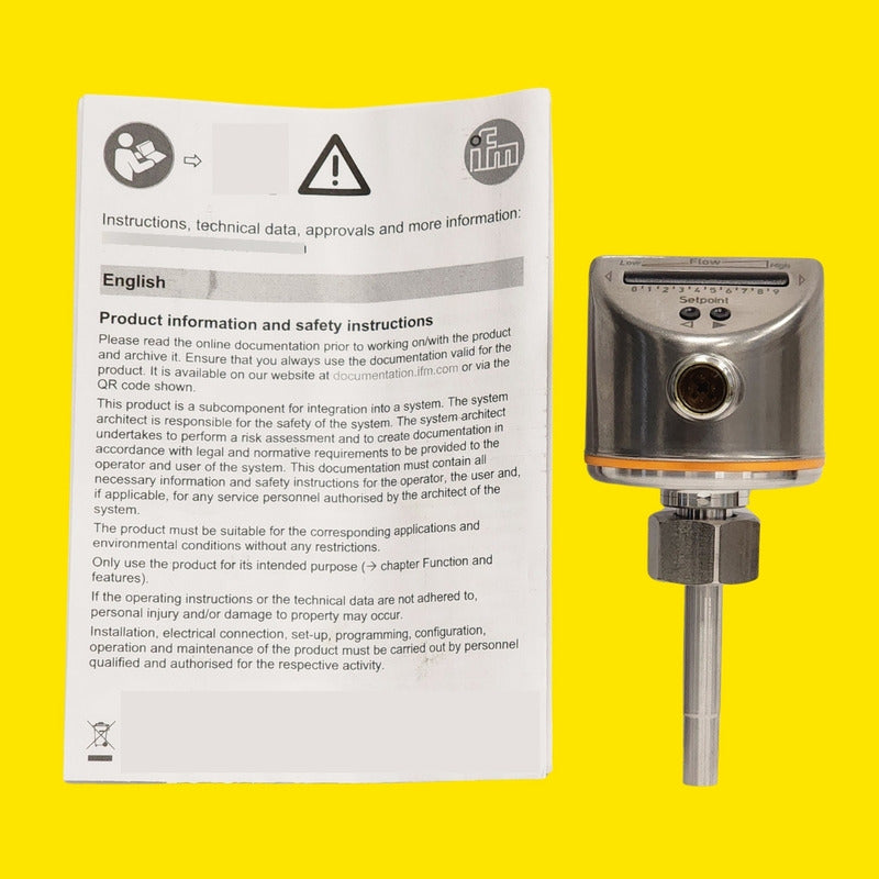 Detector De Caudal Ifm Si5000 Para Líquidos Y Gases