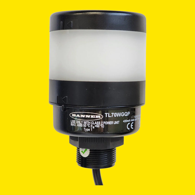 Banner 807447 Tl70wgqp Torre De Luz Led 2 Colores Blanco Ver