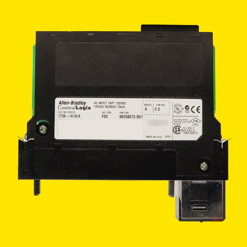 1756-ia16/a F02 Allen-bradley Módulo Entrada Ac
