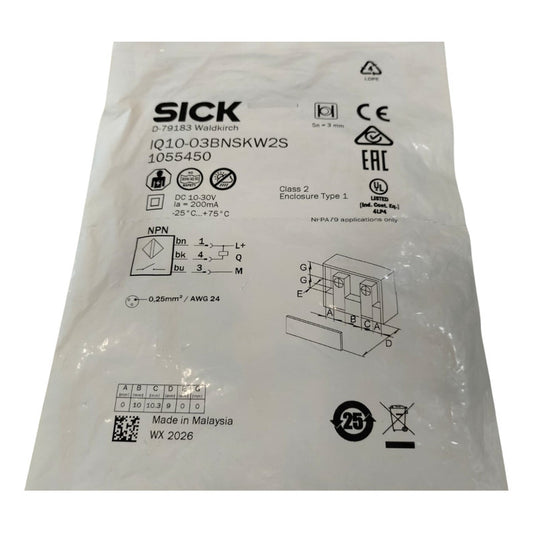 Sick 1q10-03bnskw2s Sensor De Proximidad Inductivo 1055450