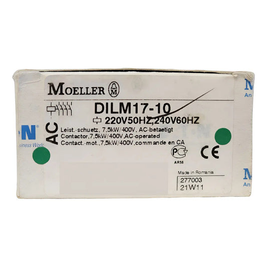 Contactor Moeller Eaton Dilm17-10 277003 17a 24v Ac 3p