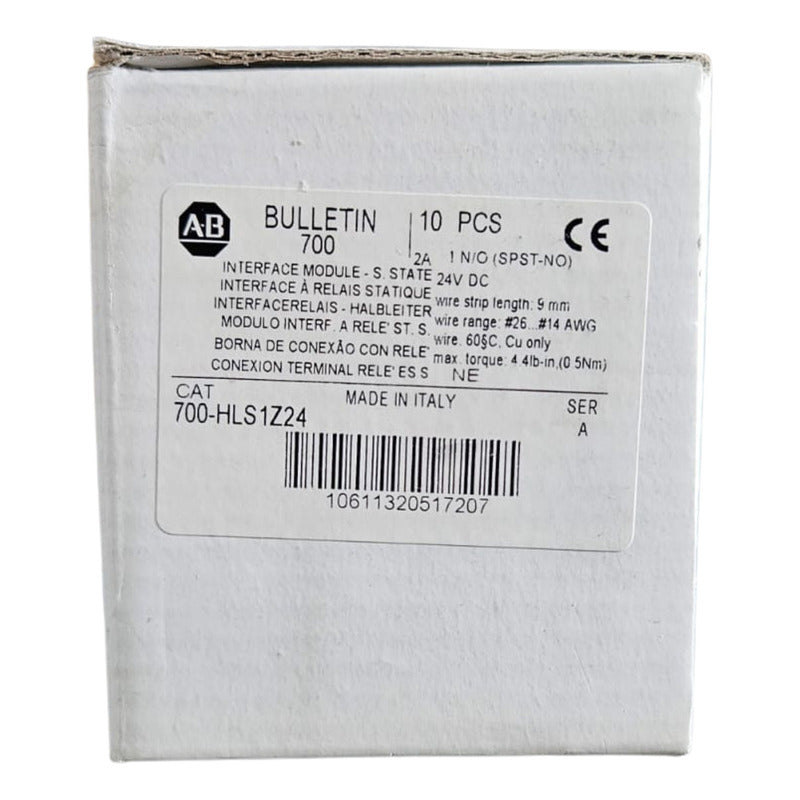 Allen Bradley 700-hls1z24 Salida De Relé Industrial