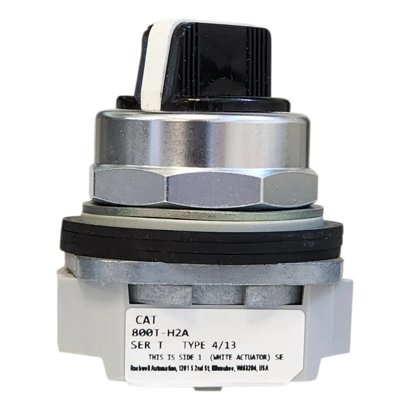 Selector 800t-h2a Allen Bradley 2 Posiciones 30mm