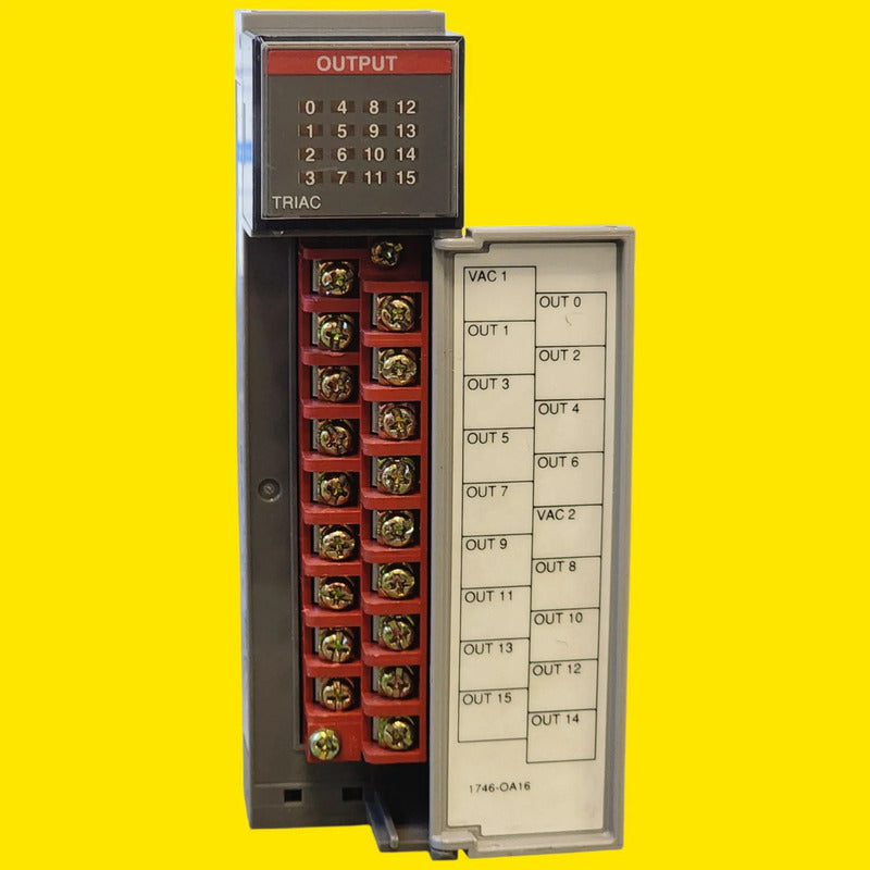 Allen-bradley 1746-oa16 Tarjeta Plc Slc 500 Salida