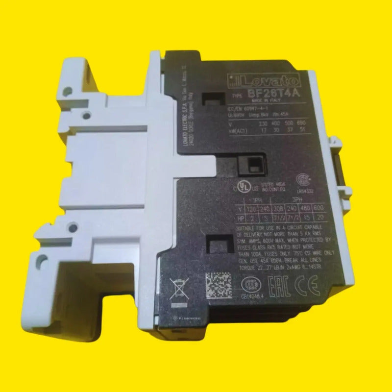 Lovato Electric Bf26t4a, 3-polo Contactor 690v 45a.