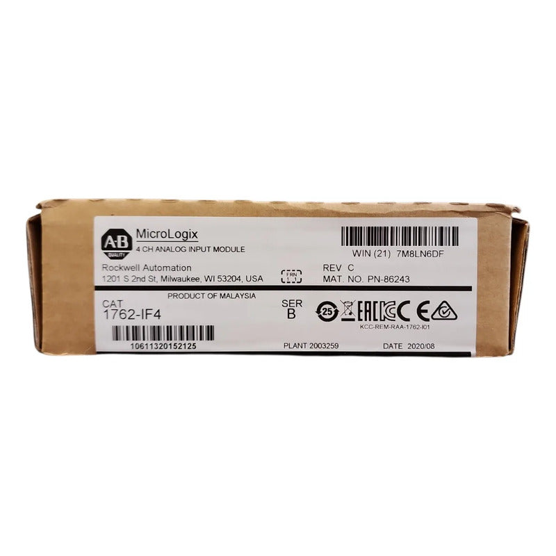 Allen-bradley 1762-if4 Módulo Entradas Analógicas Micrologix