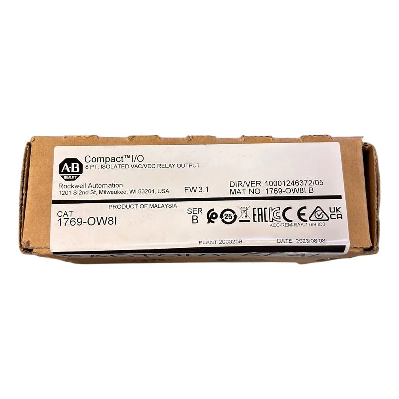 Allen-bradley 1769-ow8i Compact I/o 8 Pt Aislado