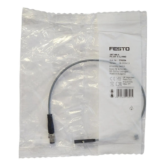 Sensor Proximidad Festo Smt-8m-a-ps-24v-e-0,3-m8d 574334