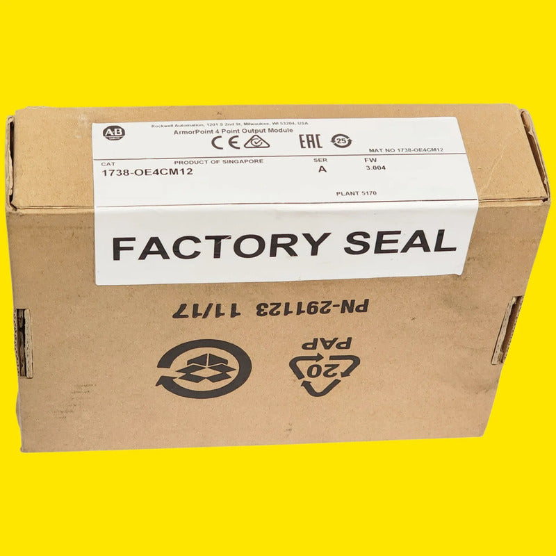 Allen-bradley 1738-oe4cm12 Módulo Salida Analógica