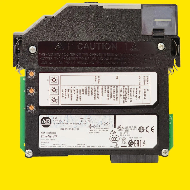 Allen-bradley 1756-en2tk Módulo De Red Ethernet/ip