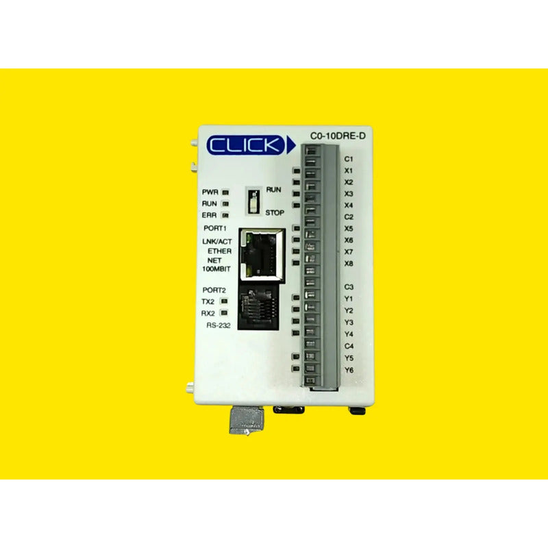 Automation Direct C0-10dre-d Click Koyo Ethernet Plc Cpu 24v