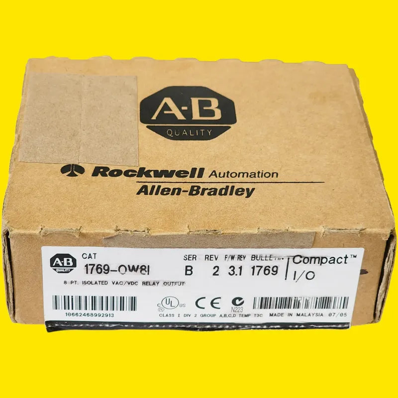 Allen Bradley 1769-ow8i Modulo De Salida Relevador Aisladas