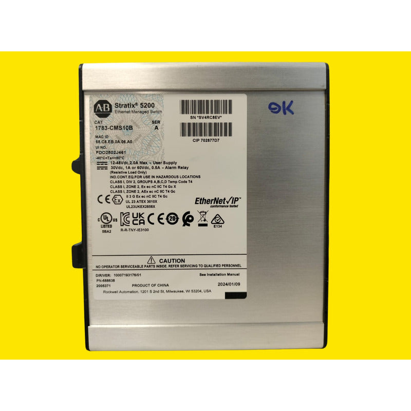 Allen-bradley 1783-cms10b Switch Eternet