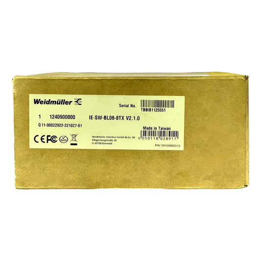 Weidmuller Ie-sw-bl08-8tx Conmutador Para Red