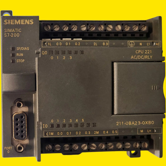 Siemens 6es7211-0ba23-0xb0 Cpu 221 Simatic S7-200