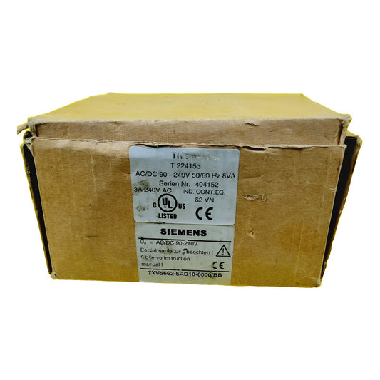 Siemens Tr 600 Ziehl 7xv5662-5ad10-0000/bb Ac/dc 90-240v