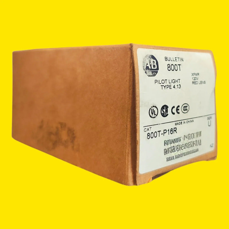 Allen-bradley 800t-p16r Luz Piloto Roja 120v Ac