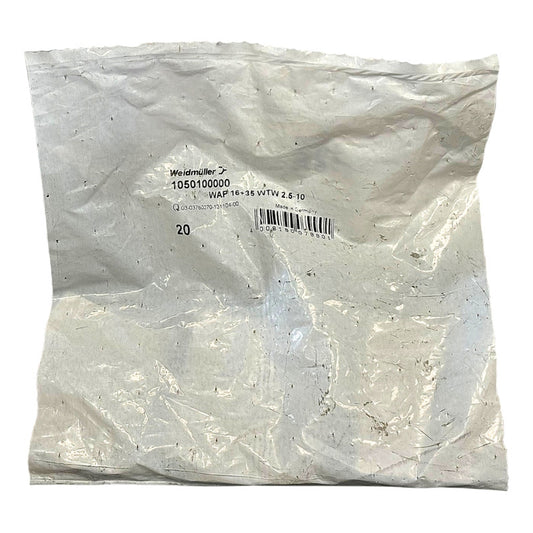 Weidmuller 1050100000 Tapa Final 20pzs