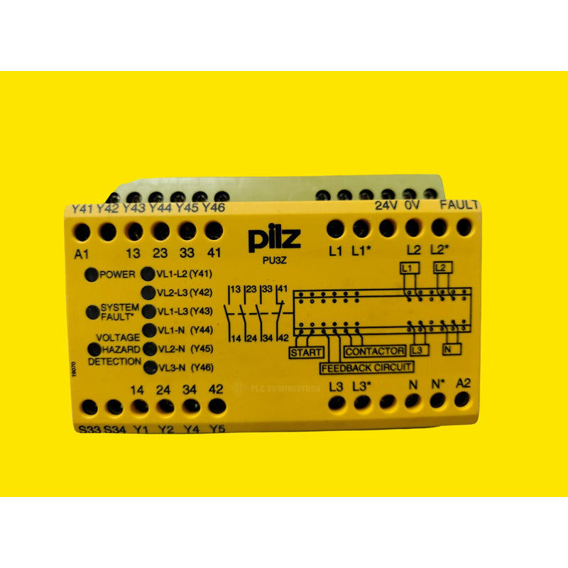 Pilz 775507 Pu3z 230vac Rele De Seguridad