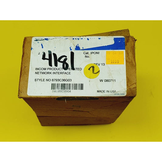 Eaton/cutler-hammer Incom 8793c36g03