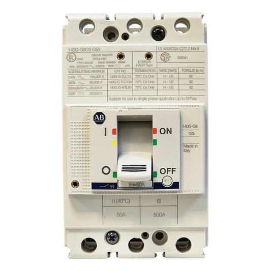 Allen-bradley 140g-g6c3-c50 Guardamotor Industrial 3 Polos I 50 Hz