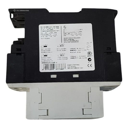 Arancador Suabe Siemens 3rw3025-1ab14