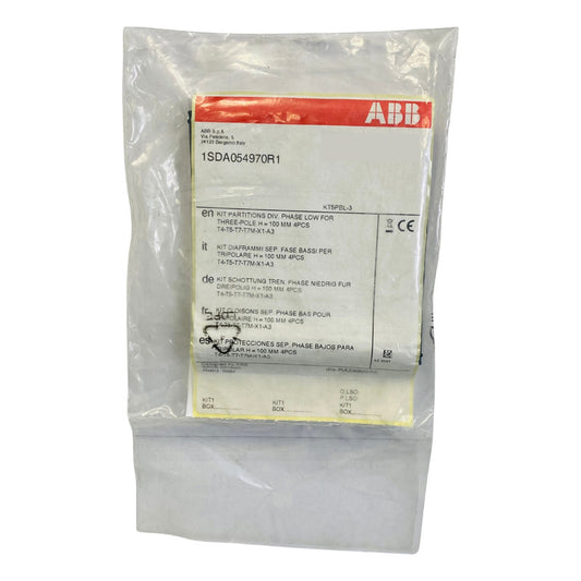 Abb Pb100 1sda054970r1 Kit Separador De Fase 3 Polos