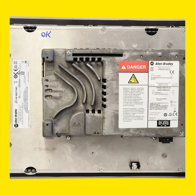 Panelview Plus 1000 2711p-t10c4d8 Allen Bradley Hmi